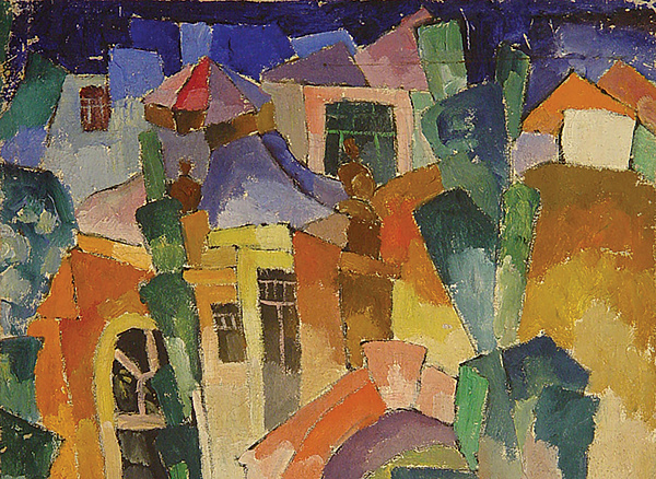 А.В. Лентулов. Пейзаж. 1910-е гг.