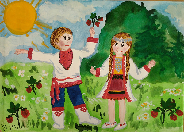 Дни марийской культуры – рисуют дети