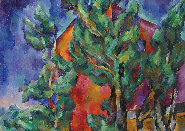 В.В. Рождественский. Пейзаж. 1918